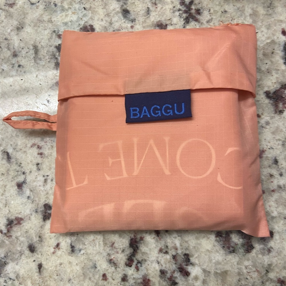 Baguu + Poshmark Pink Shopping Tote Bag - Picture 3 of 4